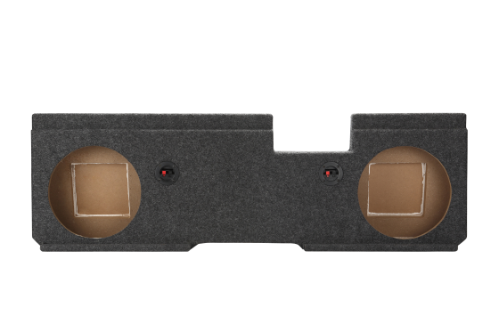 2014 & up Chevy Standard Crew Cab Ported Subwoofer Sub Box 2x12 Carpeted