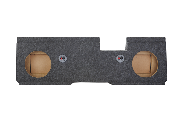 2014 and up Chevy Standard Crew Cab Subwoofer Box Sub Box 2x10 Carpeted
