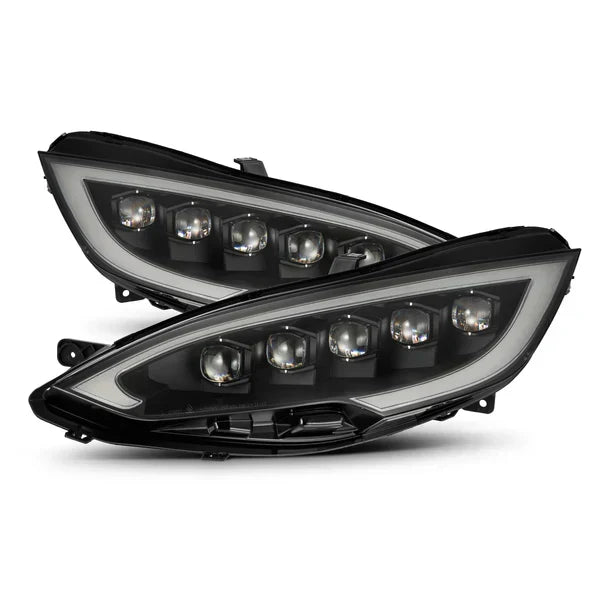 AlphaRex 12-21 Tesla Model S NOVA-Series LED Projector Headlights Black