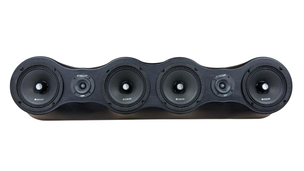 (4) Orion CM654 250W & (2) XTW350NE Speaker Rack Bundle w/ Optional LEDs