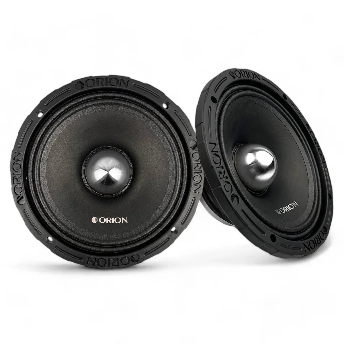 Orion HCCA854NHP 8" 650W RMS High Efficiency Midrange Speakers 4-Ohm (Pair)