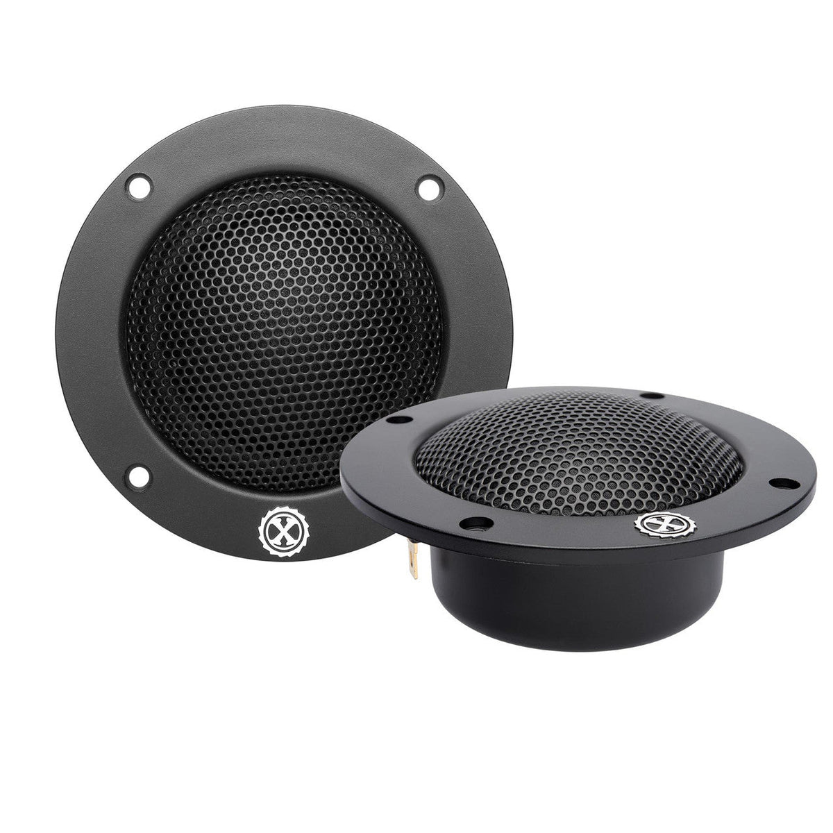 PowerBass 2XL-3M - 3" Soft Dome Mid-Range Drivers - Pair