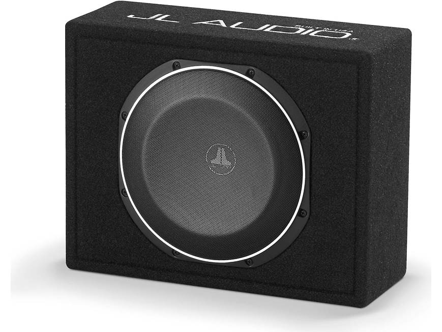 JL Audio CS110LG-TW1-2 Sealed PowerWedge™ enclosure with one 10" TW1-2 subwoofer