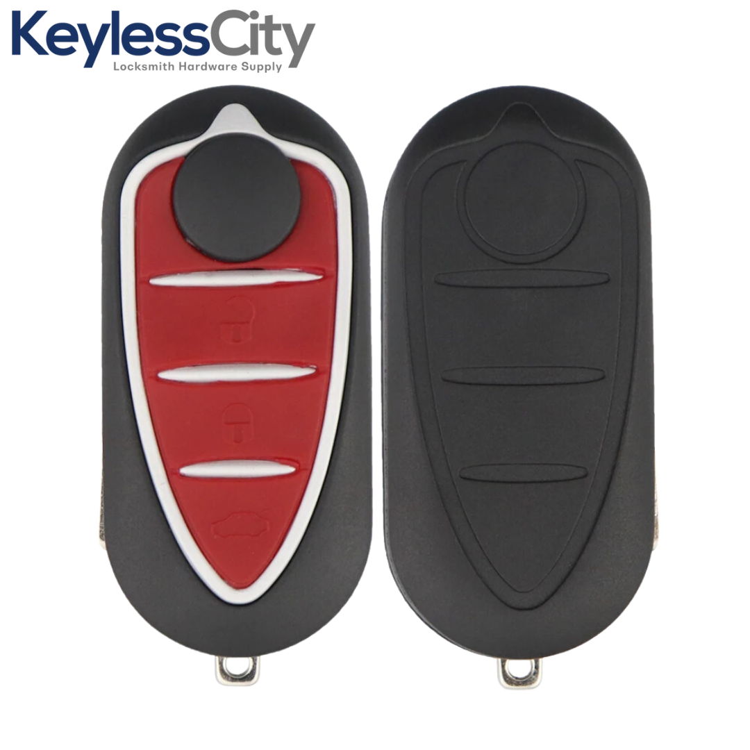 2008-2016 Alfa Romeo Mito / 3-Button Flip Key / Delphi (AFTERMARKET)