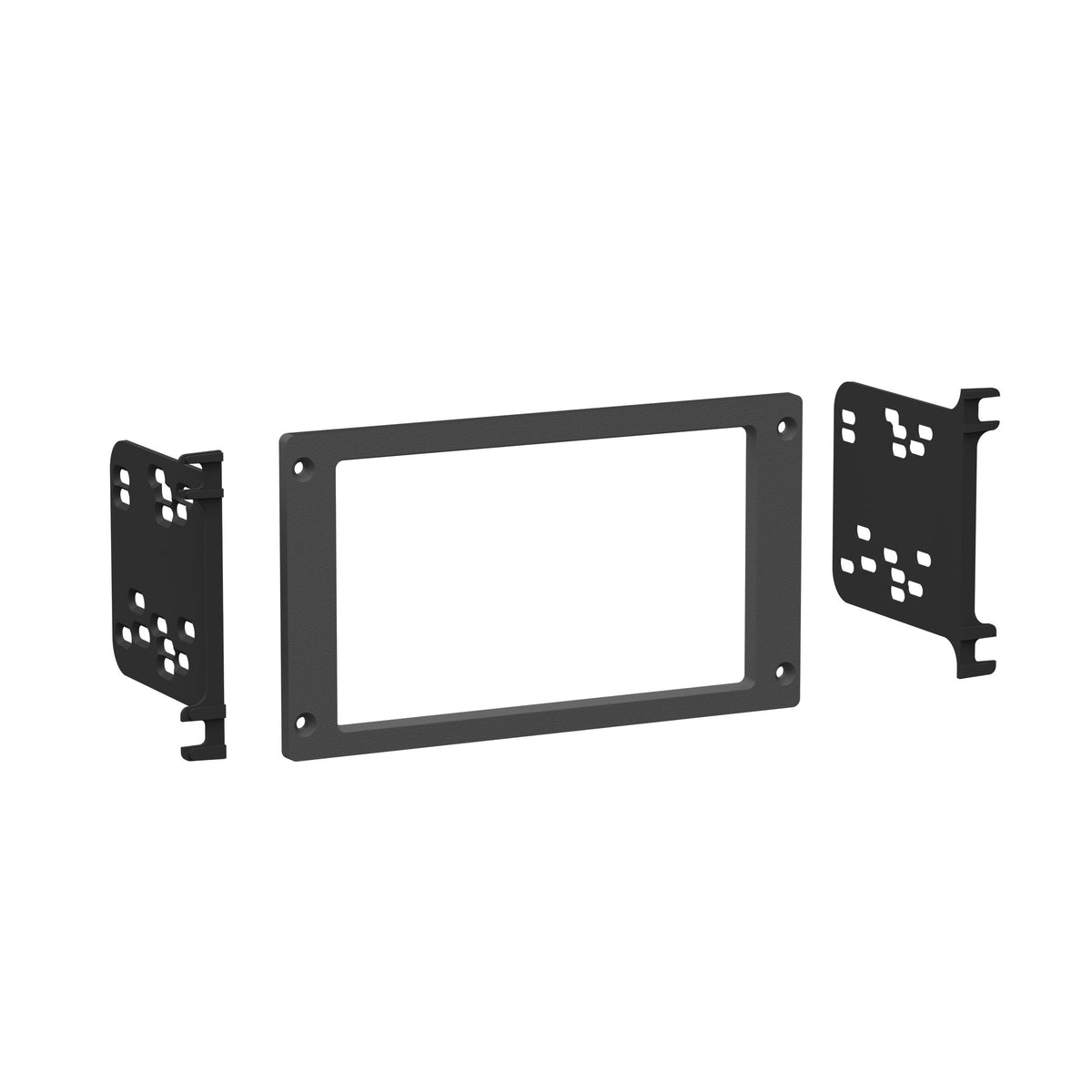 Metra 95-5025 Dash Kit Fits select 1987-93 Ford Mustang models — single- and double-DIN radios (Black)