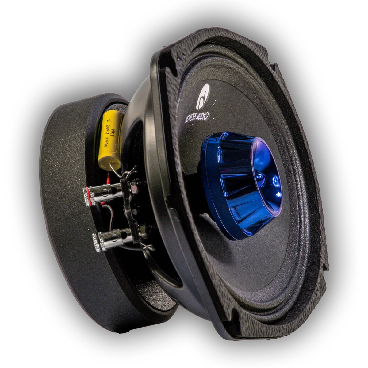 Nemesis Audio NA-PRO69 6x9" 300W RMS Midrange Speakers with Built-in Bullet Tweeter 4-Ohm (Pair)