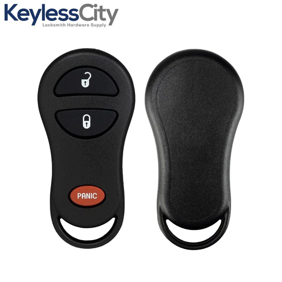 1999-2004 Dodge Jeep / 3-Button Keyless Entry Remote / GQ43VT9T (AFTERMARKET)