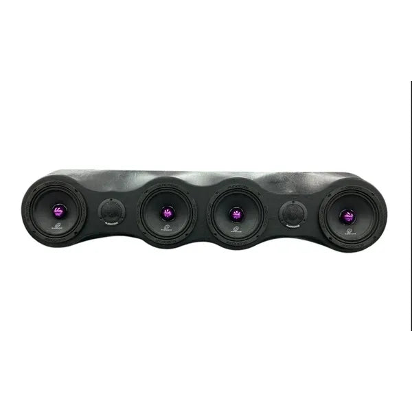 Audio Xtreme Code Speaker Rack Combo (4) AC-ZR06 6.5" (1 Pair) AC-25x