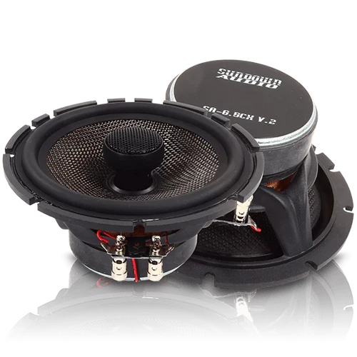 Sundown Audio SA-65CX V2 6.5" 80W Coaxial Speakers (Pair)