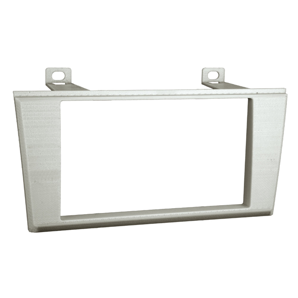 Metra 95-5000S Dash Kit Fits select 2002-05 Ford Thunderbird and 2000-06 Lincoln LS vehicles — double-DIN radios (Silver)