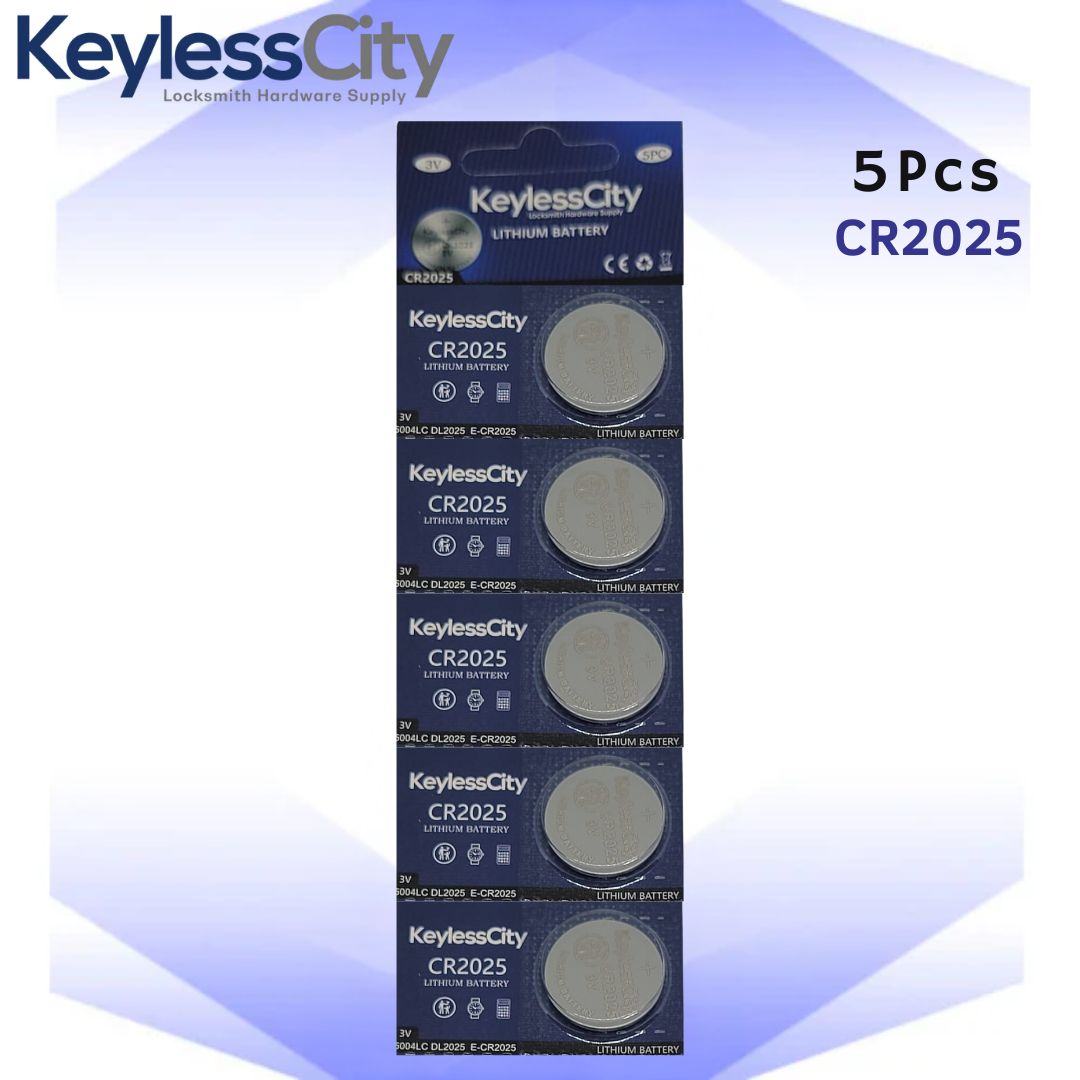 CR2025 - 3V Lithium Battery (5-Pack)