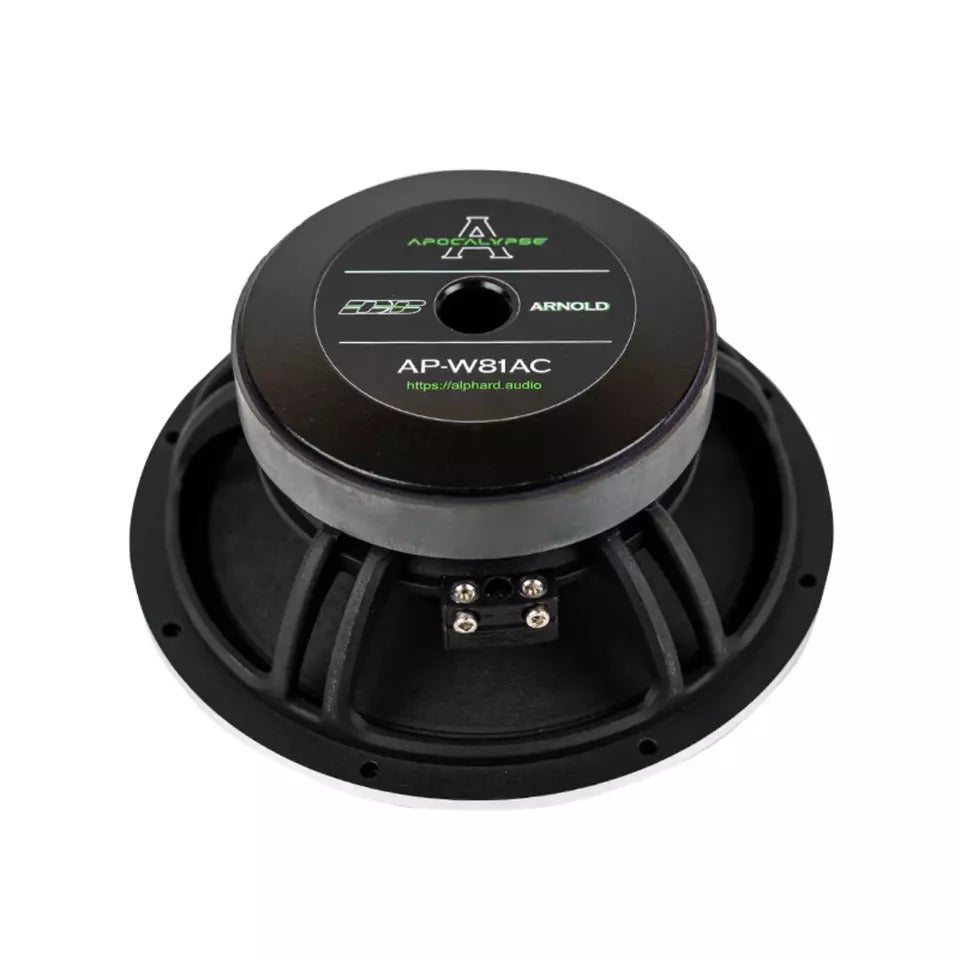 Deaf Bonce Apocalypse AP-W81AC 8" 600W Max 4-Ohm Mid-Bass Speakers (Pair)