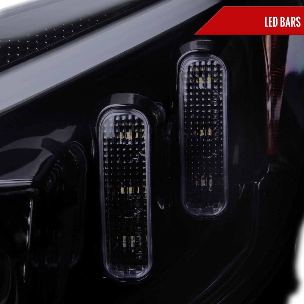 Spec-D 15-18 Mercedes C-Class W205 Sequential Headlights Black/Smoked