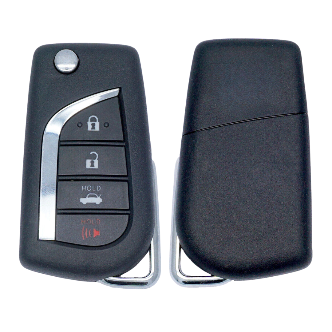 2015-2017 Toyota Sienna Tundra Tacoma / 4-Button Flip Key / PN: 89742-AE011 / GQ43VT20T (H Chip) (AFTERMARKET)