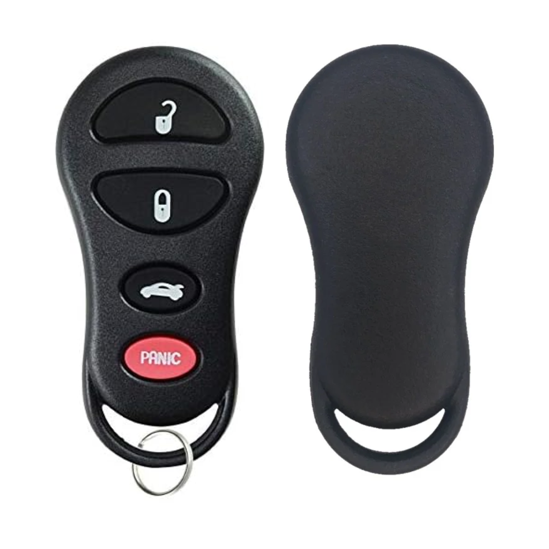 2001-2006 Chrysler / Jeep / Dodge / 4-Button Keyless Entry Remote / GQ43VT17T / (AFTERMARKET)