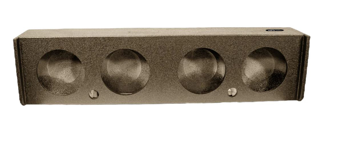 Elite Audio Enclosures | Ford F-250 / F-350 / F-450 Super Duty 2017+ Quad 10" - USA Made Subwoofer Box with Bed Liner Spray F