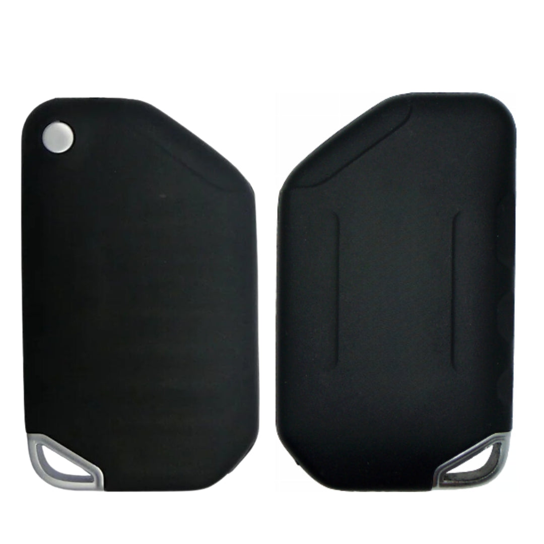 2018 - 2024 Jeep Wrangler Unlimited / Smart Flip Key (No Buttons) / PN: 68416785AA / OHT1130261 / SIP22 (AFTERMARKET)