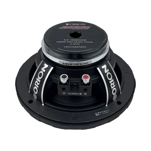Orion HCCA64NDC 6.5" 350W Neodymium Midrange Speakers (Pair)