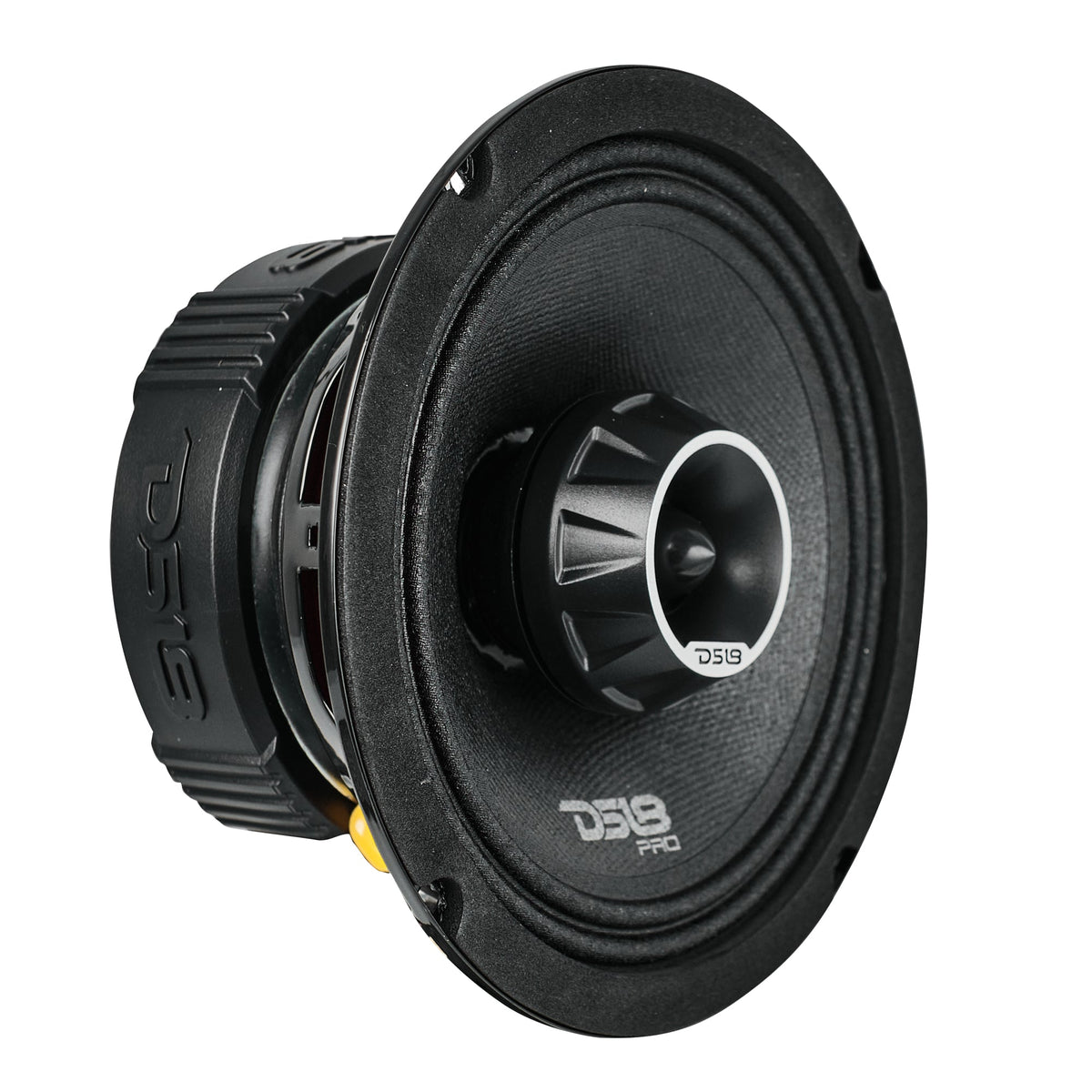 DS18 PRO-ZT6 6.5" 225W RMS Midrange Speaker w/ Built-in Bullet Tweeter 4-Ohm (Single)