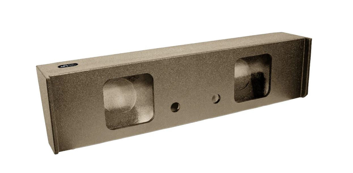 Elite Audio Enclosures | Ford F-250 / F-350 / F-450 Super Duty 2017+ Dual 12" - USA Made Subwoofer Box with Bed Liner Spray Finish