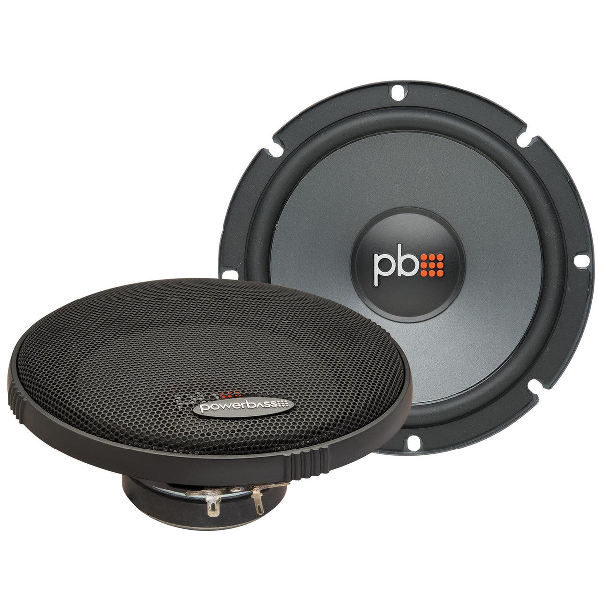 PowerBass OE-6C - 6.5" Component Speaker System - 2-Ohm - Pair