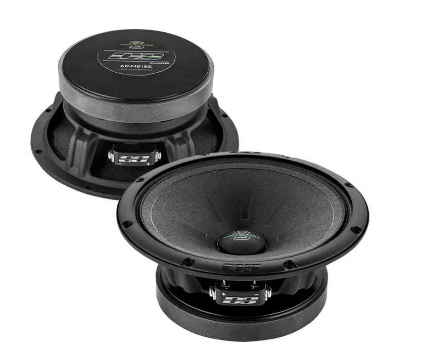 Deaf Bonce Car Audio Speaker Bundle – Apocalypse 6.5" Midrange (Pair) & MFT-25 Tweeters (Pair)