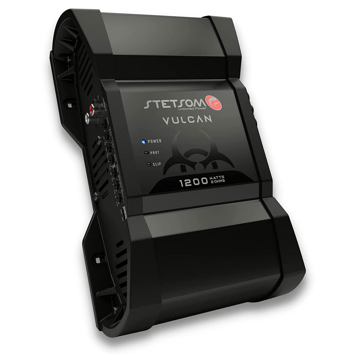 Stetsom Vulcan 1200 1.2K RMS 2 Ohm Stable Mono Car Amplifier w/ Smart Coolers