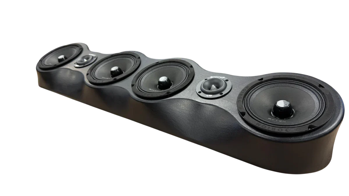(4) Orion CM654 250W & (2) XTW350NE Speaker Rack Bundle w/ Optional LEDs
