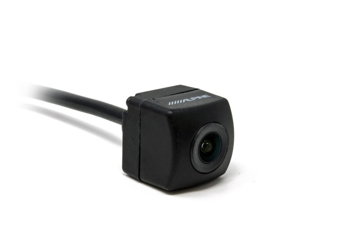 Alpine KTX-C10LP License Plate Camera Mount + Alpine PCAM Rear View Camera Bundle