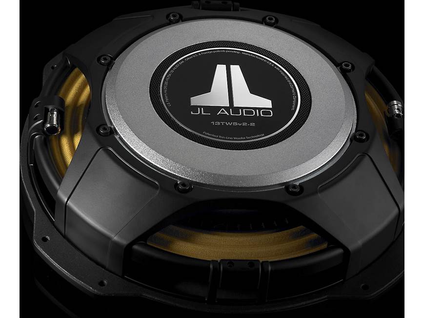 JL Audio 13TW5v2-4 Shallow-mount 13.5" 4-ohm subwoofer