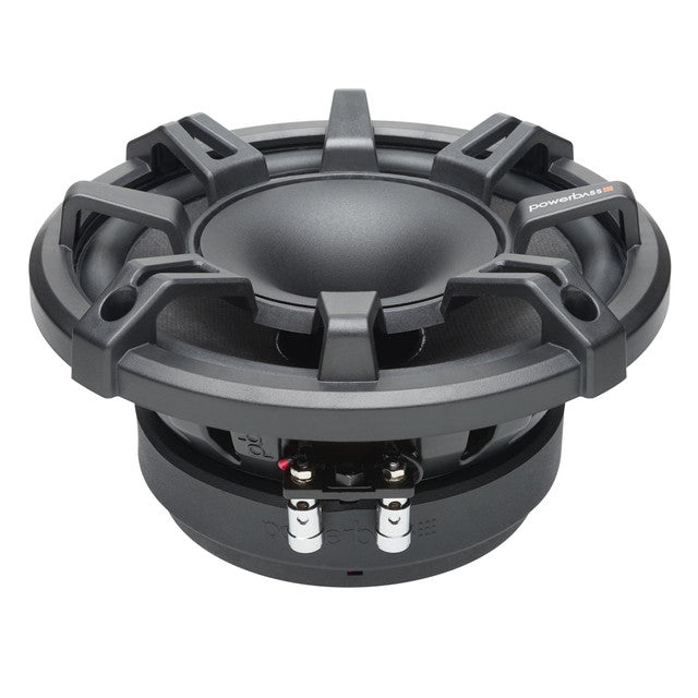 PowerBass PBX-PRO6CD - 6.5" Pro Mid Range with Compression Horn Tweeters, Pair - 150Wrms / 300Wmax - 4 ohm