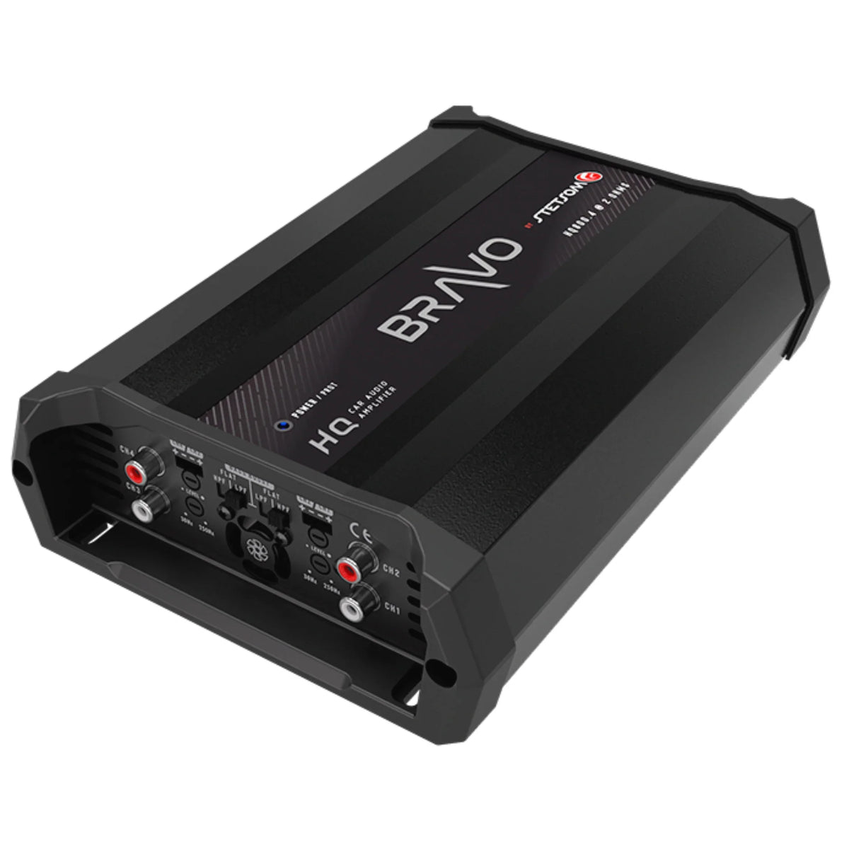 Stetsom Bravo HQ800.4 4-Channel Amplifier 2-Ohm Stable