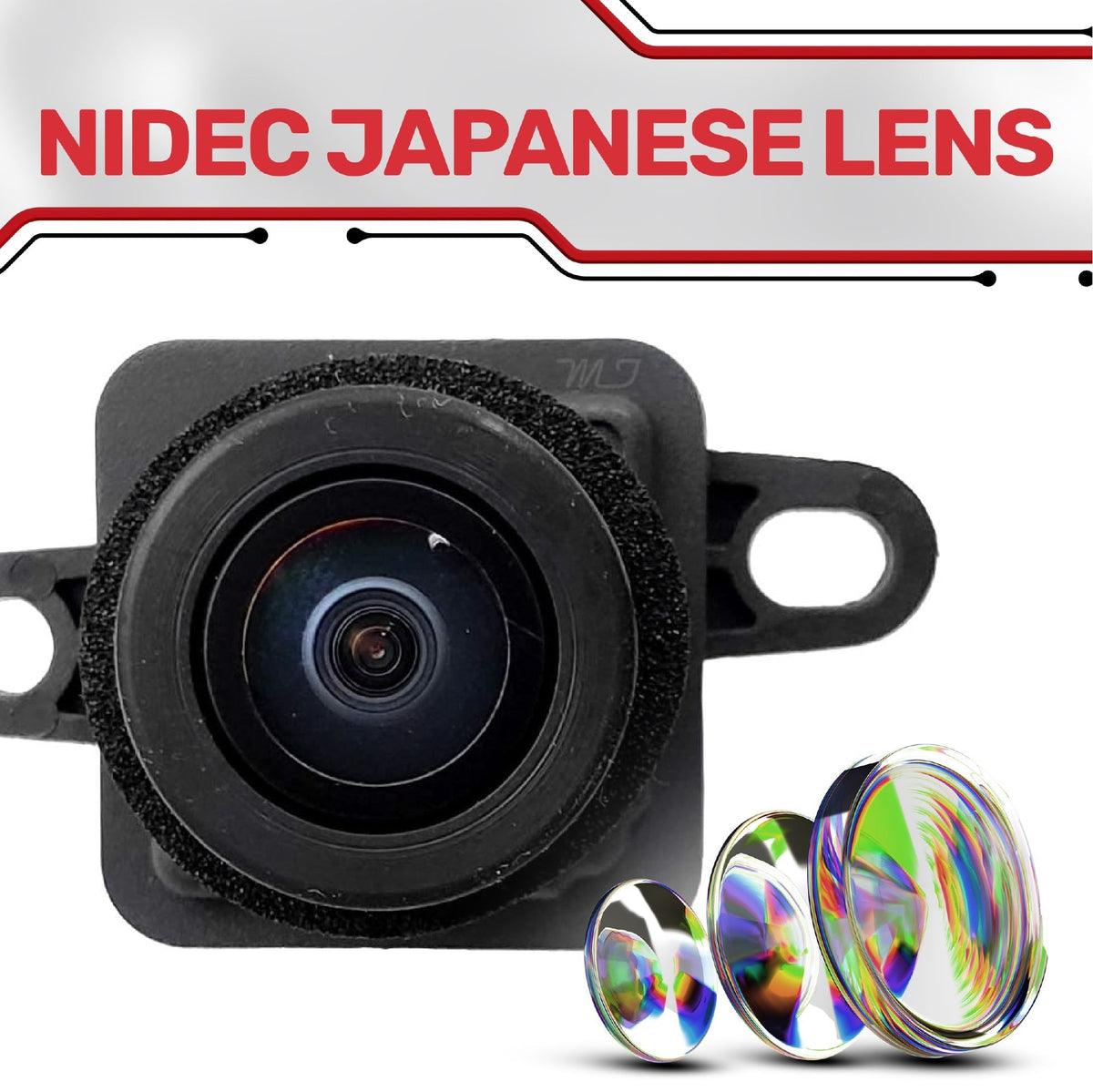 Dodge Journey (2011-2019) OEM Replacement Backup Camera OE Part # 56054158AB, 56054158AC, 56054158AD, 56054158AE, 56054158AF,