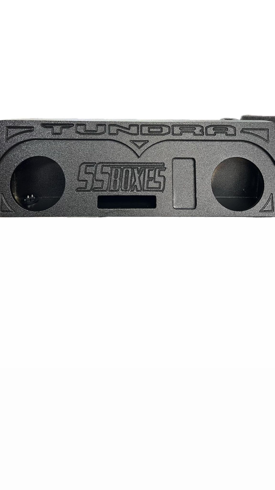 ECA 2008 - 2022 Toyota Tundra SS Crew Max Ported box for 2-10", 2-12" subs.
