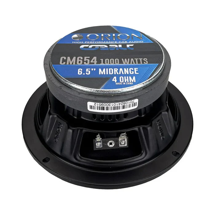 Orion CM654 6.5" 250W RMS Midrange Speakers (Pair)