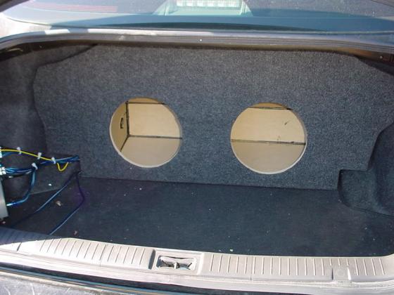 2003-2006 2x10"- Infiniti G35 Sedan Custom Sub Box Poly
