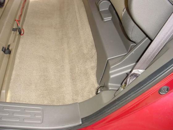 2006 & UP Honda Rigeline 2X12" ported Carpeted Sub Box