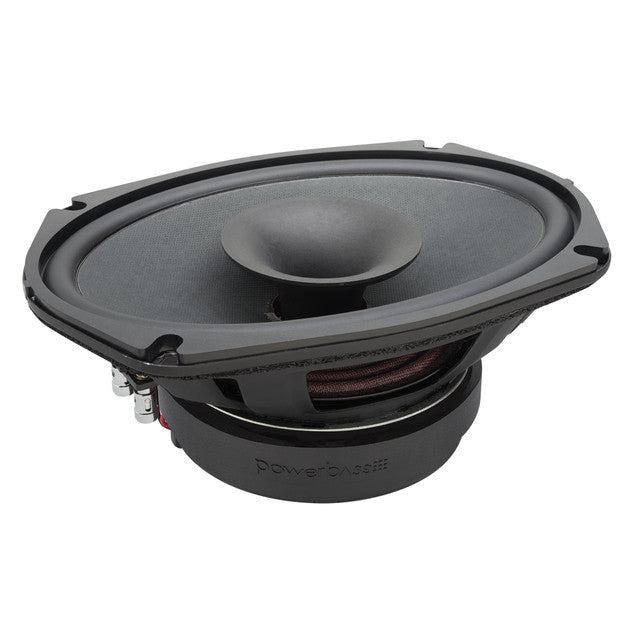PowerBass PBX-PRO69CD - 6x9" Pro Mid Range with Compression Horn Tweeters, Pair - 150Wrms / 300Wmax - 4 ohm