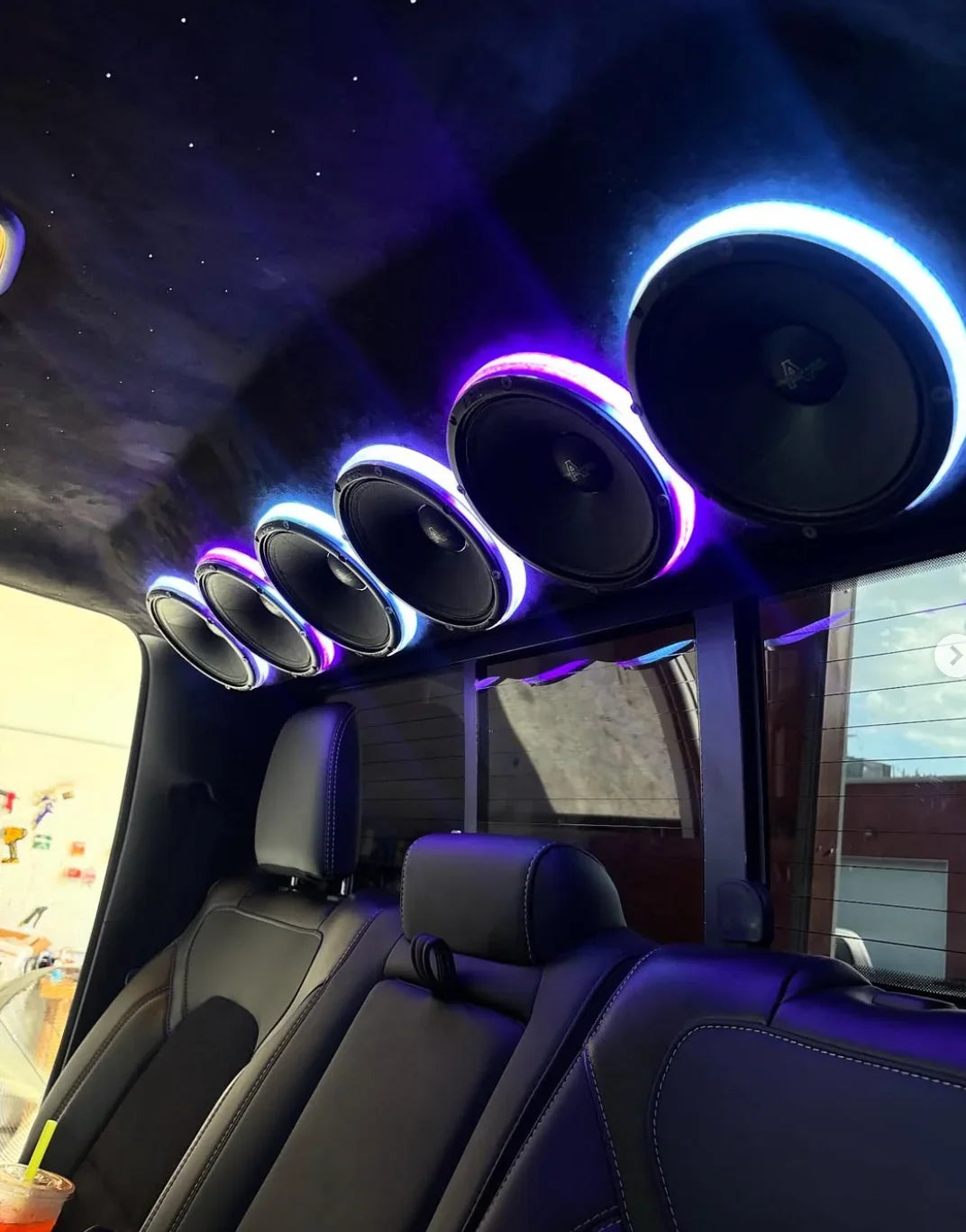 6.5" SMART RGB LED Speaker Rings – GorillaKnobz