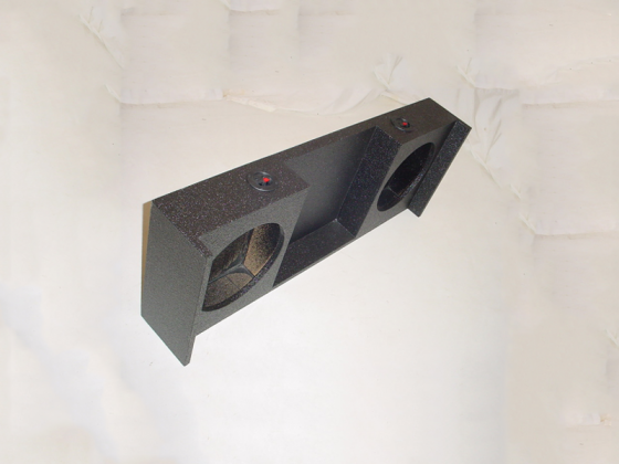 2007 Up Jeep Wrangler Carpeted with Amp. Rack Subwoofer Box Sub Box 2X10
