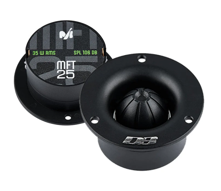 Deaf Bonce Car Audio Speaker Bundle – Apocalypse 6.5" Midrange (Pair) & MFT-25 Tweeters (Pair)