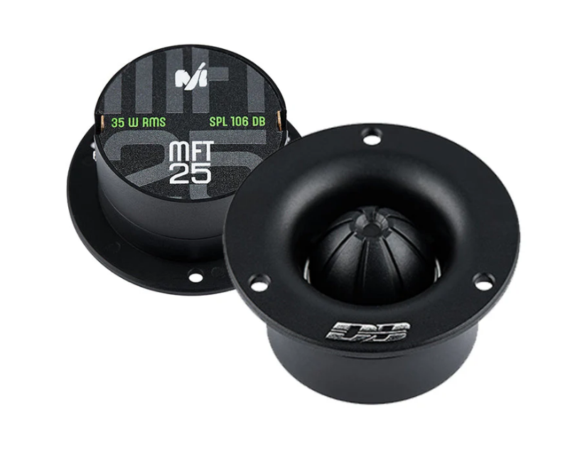 Deaf Bonce Car Audio Bundle | (2) Apocalypse AP-M61SE PRO 6.5" Mid-Range Speakers (Pair) + (2) Machete MFT-25 Tweeters (Pair)