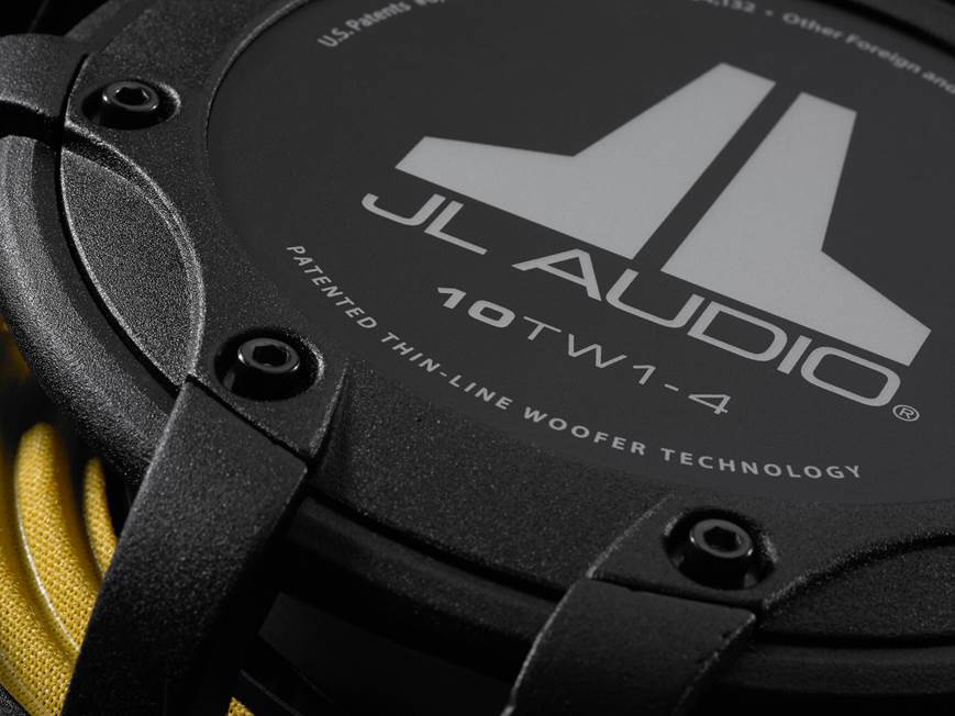 JL Audio 10TW1-4 TW1 Series thin-line 10" 4-ohm subwoofer