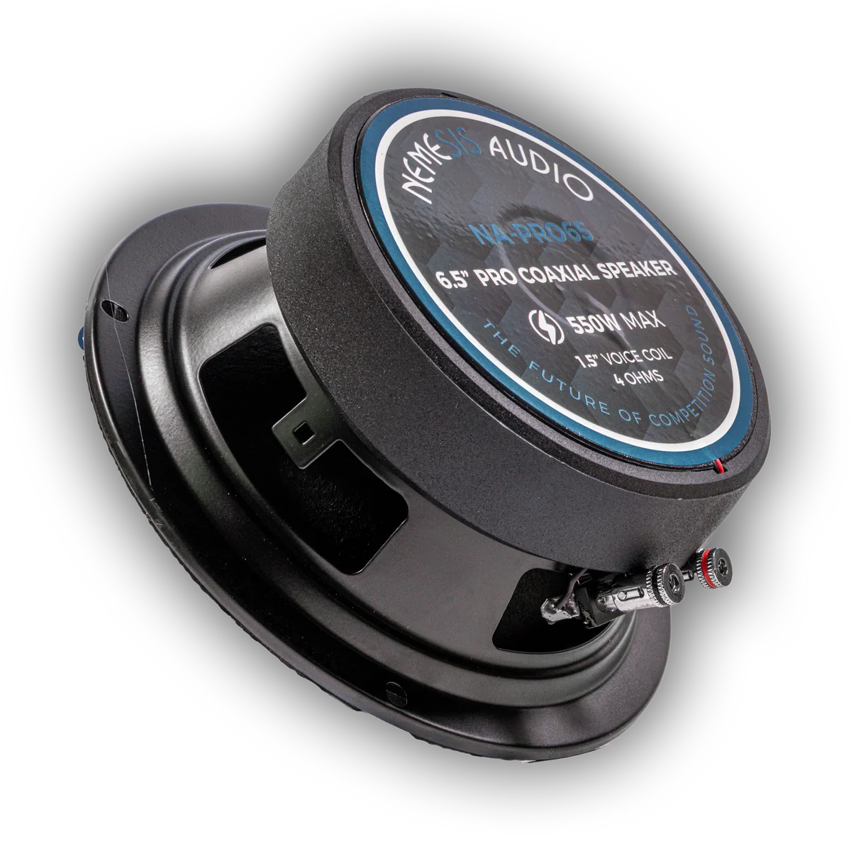 Nemesis Audio NA-PRO65 6.5" 275W RMS Midrange Speaker with Built-in Bullet Tweeter 4-Ohm (Single)