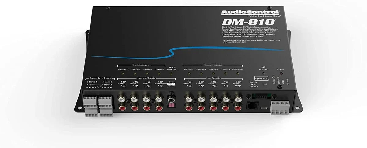 AudioControl DM-810 | 8x10 Channel DSP Matrix Processor