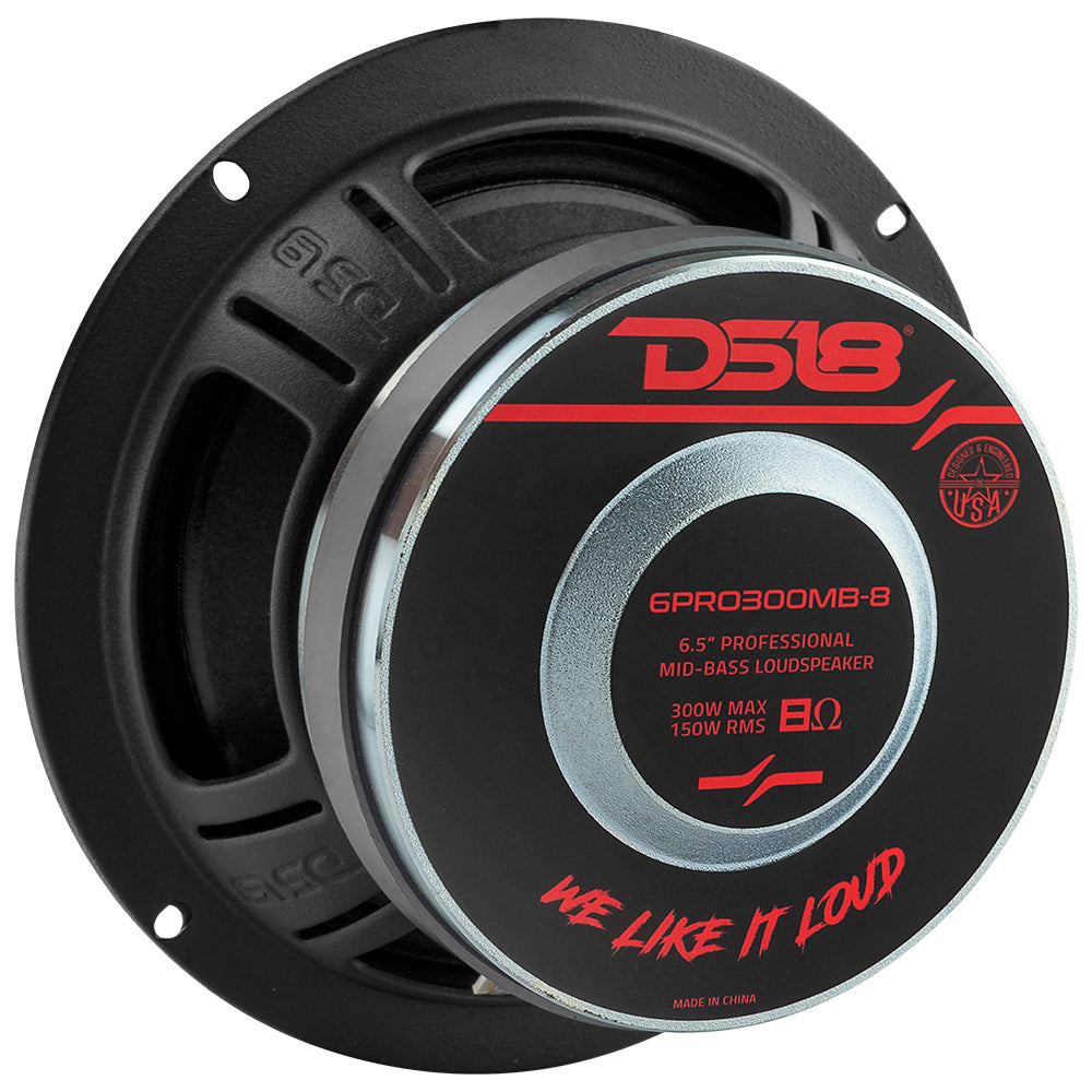 6.5" Mid-Bass Loudspeaker 150 Watts Rms 8-Ohm