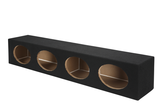 6 x 9 Four Hole Speaker Box Carpeted