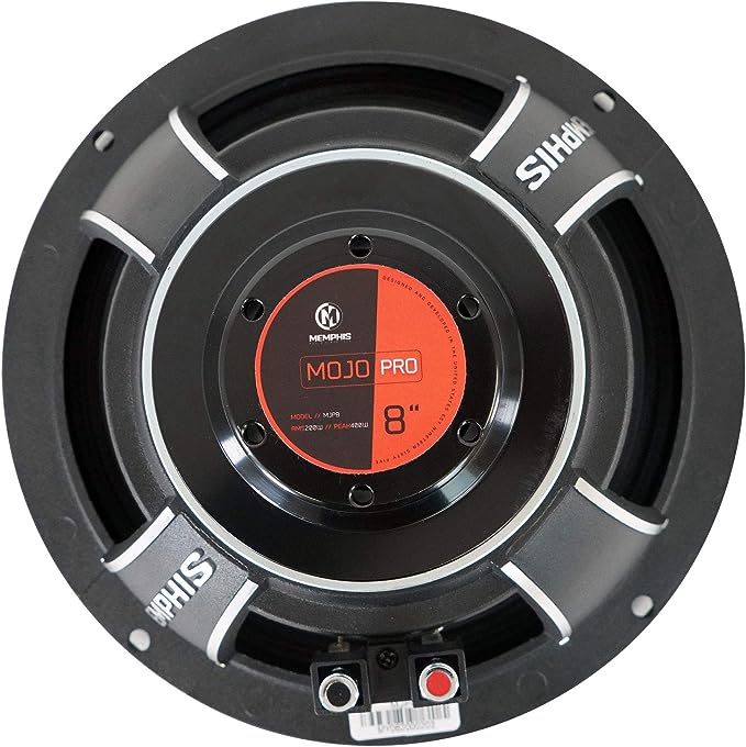 Memphis Audio MJP8 8" MOJO Pro Mid-Range Speaker - Sold Individually