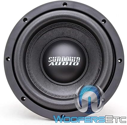 Sundown Audio E-8 V.6 D4 8" 300W Dual 4-Ohm EV.6 Series Subwoofer