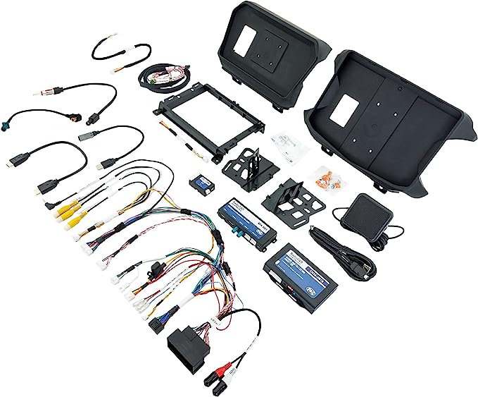 PAC Audio Stinger SRK-JW18EH Dash kit for the Stinger HEIGH10 - For 2018-2023 Jeep Wrangler JL and 2020-2023 Jeep Gladiator JT